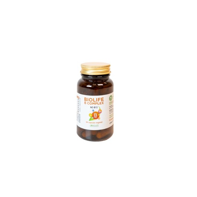 Biolife B Complex 60 Capsule - Integratore Completo Vitamine del Gruppo B Biolife B Complex 60 Capsule - Integratore Completo Vitamine del Gruppo B