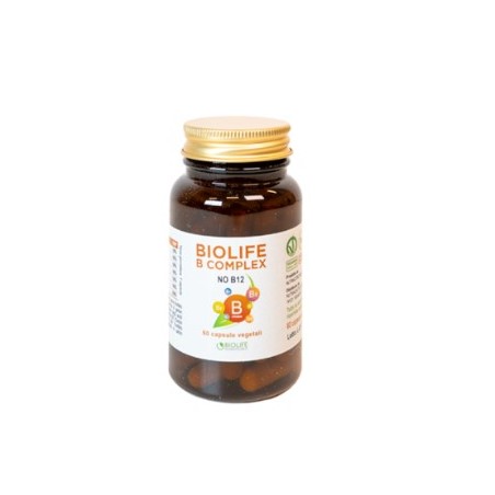 Biolife B Complex 60 Capsule - Integratore Completo Vitamine del Gruppo B Biolife B Complex 60 Capsule - Integratore Completo Vitamine del Gruppo B