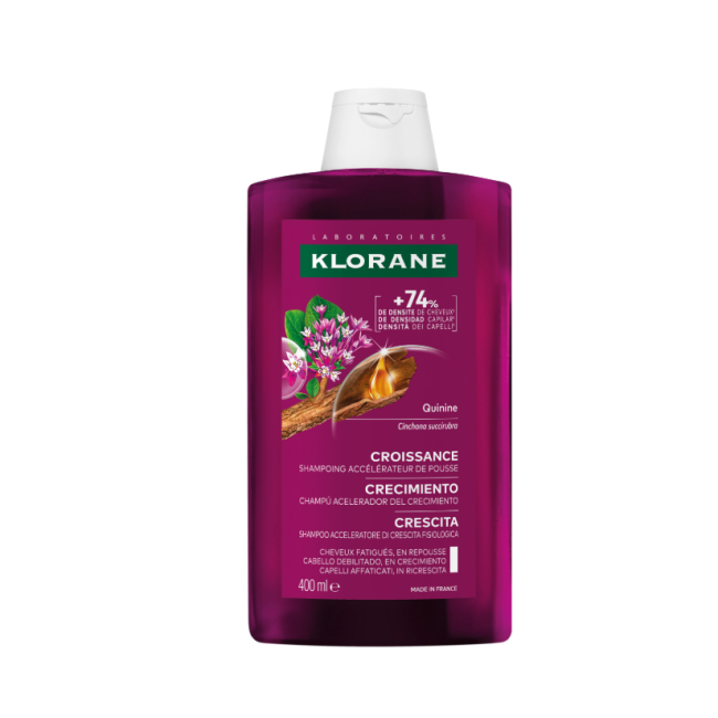 Klorane Shampoo Chinina Crescita 400 Ml