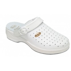 Soletta removibile Scholl's New Bonus Punched Bycast unisex bianca taglia 41 per massimo comfort