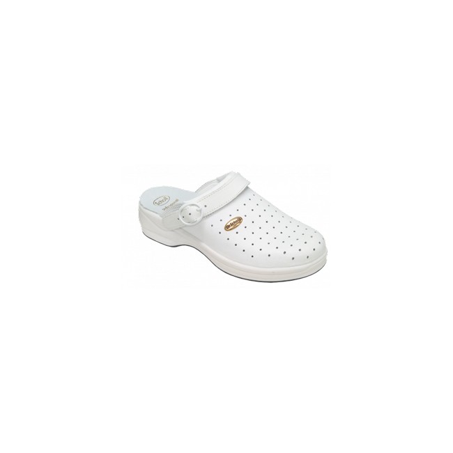 Soletta removibile Scholl's New Bonus Punched Bycast unisex bianca taglia 41 per massimo comfort Soletta removibile Scholl's New Bonus Punched Bycast unisex bianca taglia 41 per massimo comfort