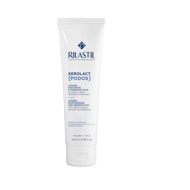 Rilastil Xerolact Podos Lipogel 100 Ml - Trattamento intensivo idratante per piedi secchi e screpolati con Urea 30% Rilastil Xerolact Podos Lipogel 100 Ml - Trattamento intensivo idratante per piedi secchi e screpolati con Urea 30%