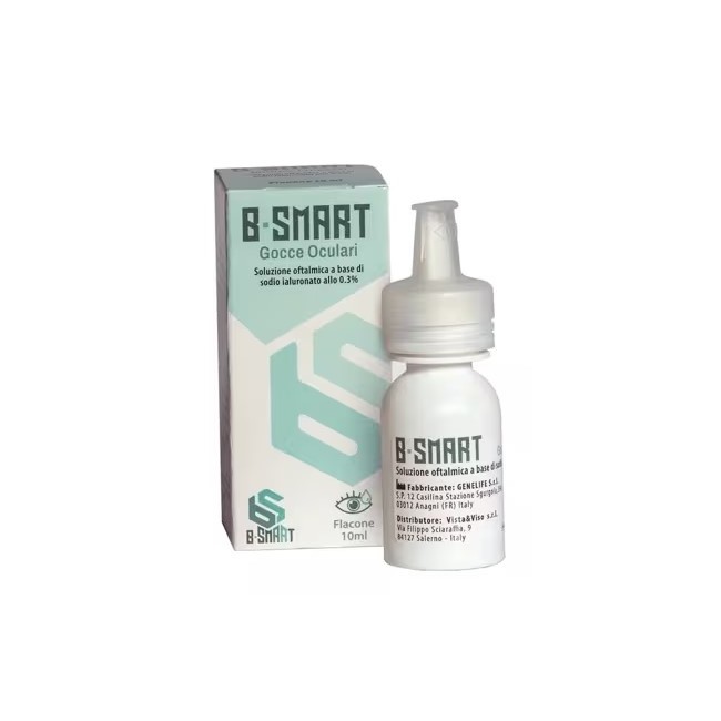 Vista E Viso Gocce Oculari B Smart 10ml per idratazione e sollievo degli occhi secchi Vista E Viso Gocce Oculari B Smart 10ml per idratazione e sollievo degli occhi secchi