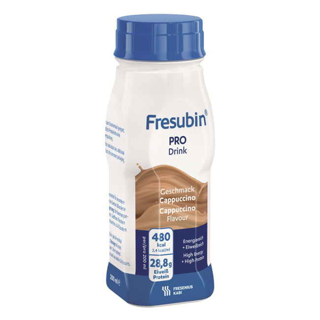 Fresenius Kabi Fresubin Pro Drink Cappuccino 4 Flaconi X 200 Ml