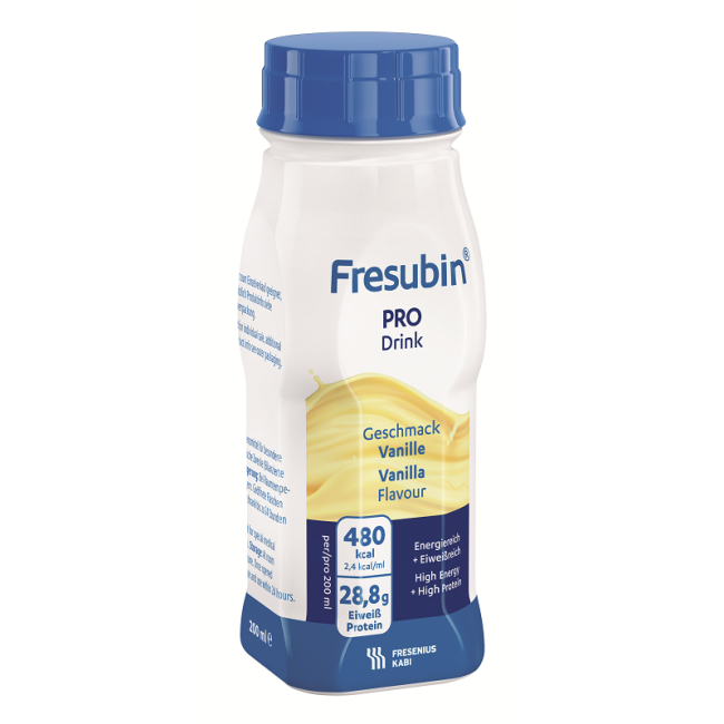Fresenius Kabi Fresubin Pro Drink Vaniglia 4 Flaconi X 200 Ml
