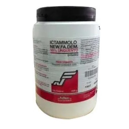 Ictammolo 10% Unguento 1kg - Trattamento dermatologico antinfiammatorio e antisettico Ictammolo 10% Unguento 1kg - Trattamento dermatologico antinfiammatorio e antisettico