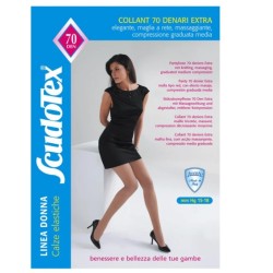 Collant a compressione graduata 70 denari Scudotex Extra Nature taglia 6 per benessere gambe