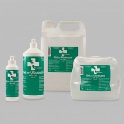 Gel per ultrasuoni Intermed formato professionale 5000 ml per ecografie e trattamenti fisioterapici
