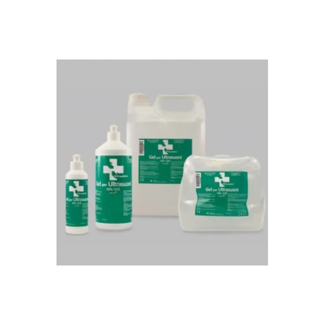 Gel per ultrasuoni Intermed formato professionale Cubitainer 5000 ml con dosatore