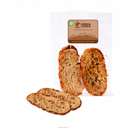 Bruschetta all'Origano Emra Food - 4 confezioni monodose da 30g per bruschette saporite Bruschetta all'Origano Emra Food - 4 confezioni monodose da 30g per bruschette saporite