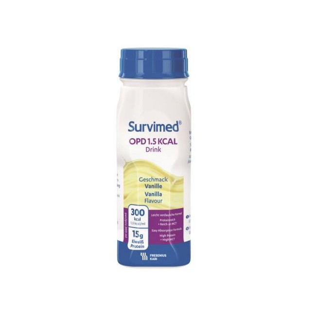 Fresenius Kabi Survimed Opd 1,5 Kcal Drink Vaniglia 4 Flaconi Da 200 Ml