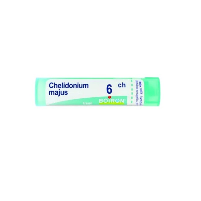 Chelidonium Majus 6CH Boiron - Tubo granuli omeopatici 4g per disturbi epatobiliari Chelidonium Majus 6CH Boiron - Tubo granuli omeopatici 4g per disturbi epatobiliari