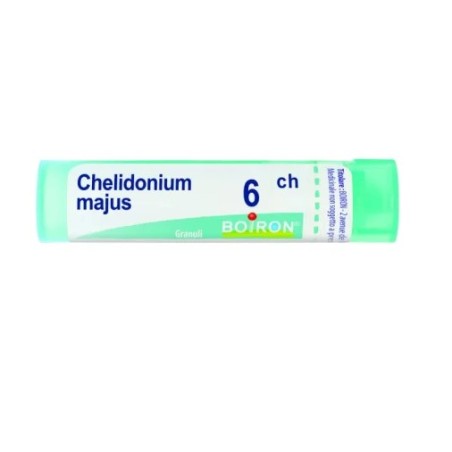 Chelidonium Majus 6CH Boiron - Tubo granuli omeopatici 4g per disturbi epatobiliari Chelidonium Majus 6CH Boiron - Tubo granuli omeopatici 4g per disturbi epatobiliari