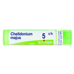 Boiron Chelidonium Majus 5CH granuli omeopatici tubo da 4g per disturbi epatobiliari