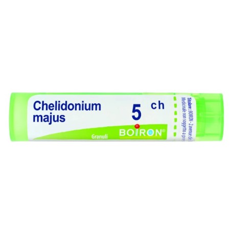 Boiron Chelidonium Majus 5CH granuli omeopatici tubo da 4g per disturbi epatobiliari Boiron Chelidonium Majus 5CH granuli omeopatici tubo da 4g per disturbi epatobiliari