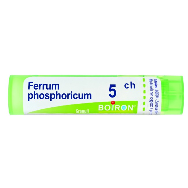 80 granuli di Boiron Ferrum Phosph Boi 5ch 80 granuli di Boiron Ferrum Phosph Boi 5ch