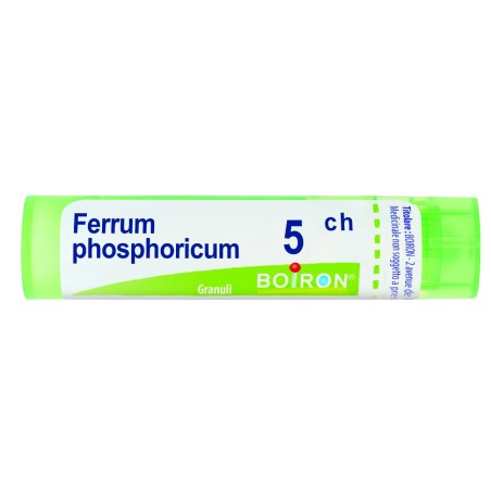 80 granuli di Boiron Ferrum Phosph Boi 5ch 80 granuli di Boiron Ferrum Phosph Boi 5ch