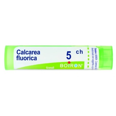 Boiron Calcarea Fluorica 5CH - Tubo granuli omeopatici 4g per benessere tessuto connettivo Boiron Calcarea Fluorica 5CH - Tubo granuli omeopatici 4g per benessere tessuto connettivo