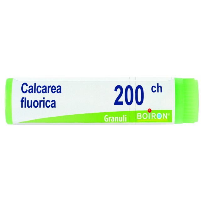 Boiron Calcarea Fluorica 200CH - Tubo globuli omeopatici da 1g per benessere osteoarticolare Boiron Calcarea Fluorica 200CH - Tubo globuli omeopatici da 1g per benessere osteoarticolare