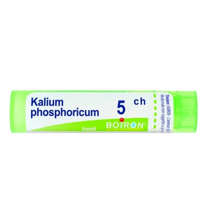 Boiron Kalium Phosphoricum 5CH - Granuli omeopatici per il benessere del sistema nervoso Boiron Kalium Phosphoricum 5CH - Granuli omeopatici per il benessere del sistema nervoso
