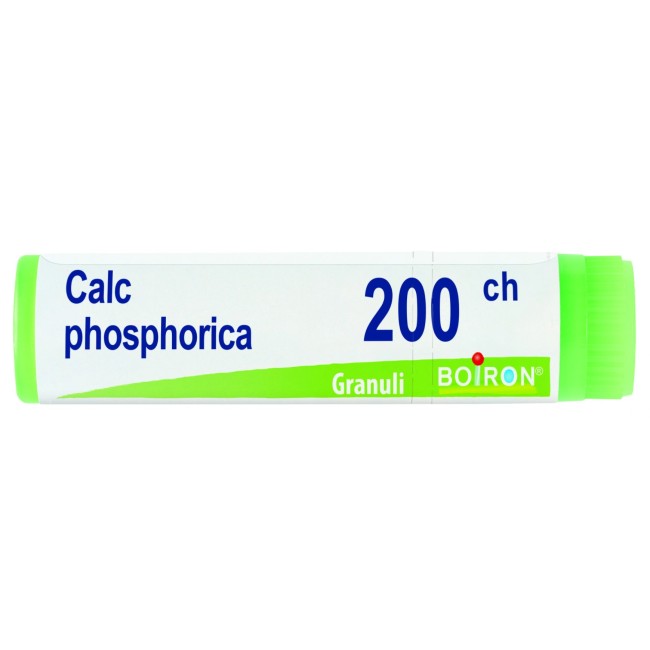 Boiron Calcarea Phosphorica 200CH granuli omeopatici tubo da 4 grammi per crescita e benessere Boiron Calcarea Phosphorica 200CH granuli omeopatici tubo da 4 grammi per crescita e benessere