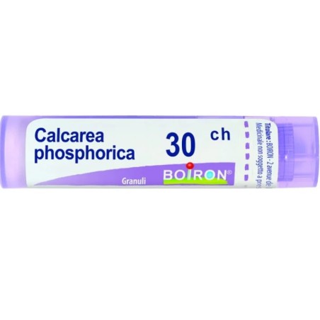 Boiron Calcarea Phosphorica 30CH tubo da 80 granuli - medicinale omeopatico per crescita ossea