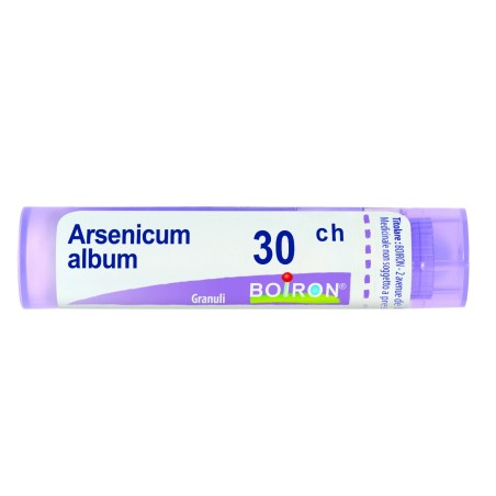Boiron Arsenicum Album 30CH tubo da 80 granuli - medicinale omeopatico per uso orale Boiron Arsenicum Album 30CH tubo da 80 granuli - medicinale omeopatico per uso orale