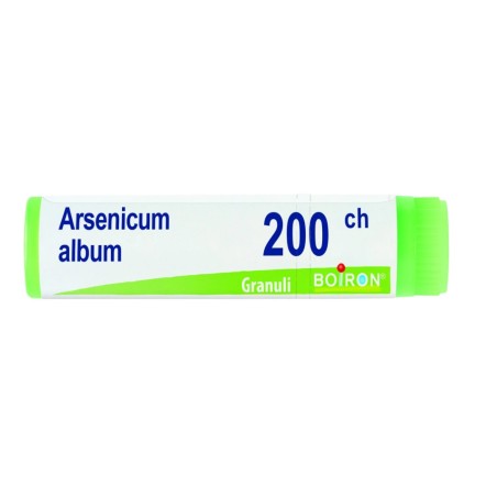 Boiron Arsenicum Album 200CH globuli omeopatici tubo monodose per trattamento omeopatico Boiron Arsenicum Album 200CH globuli omeopatici tubo monodose per trattamento omeopatico