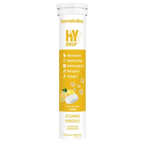 Olyos Italia Somatoline Hydrop Limone 20 Compresse Effervescenti