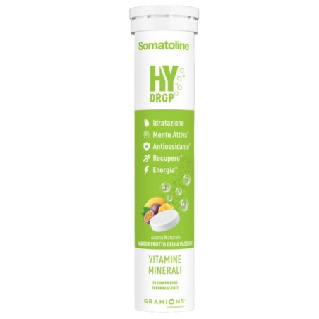 Olyos Italia Somatoline Hydrop Mango & Frutto Della Passione 20 Compresse Effervescenti