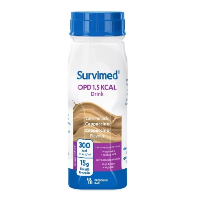 Fresenius Kabi Survimed Opd 1,5 Kcal Drink Cappuccino 4 Flaconi Da 200 Ml