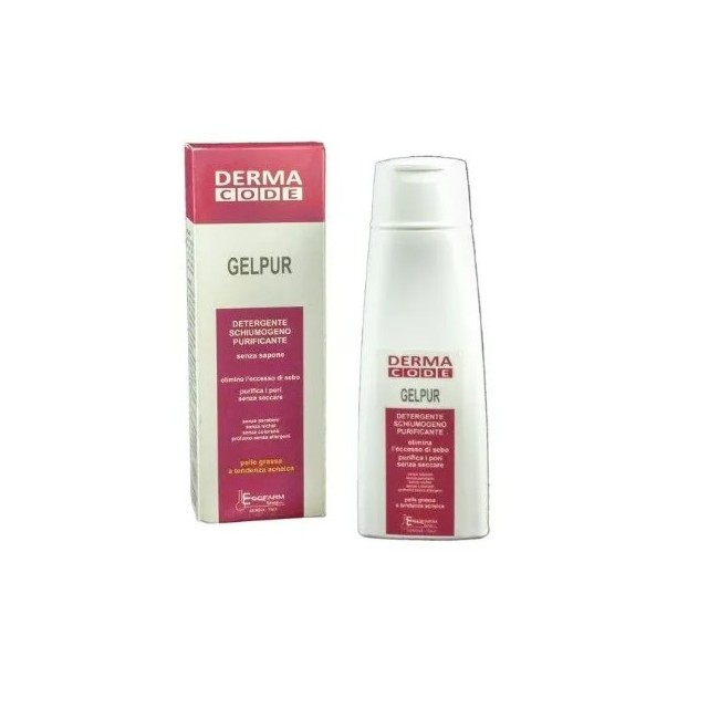 Ecofarm Dermacode Gelpur Detergente Purificante 200ml per pelli impure e grasse Ecofarm Dermacode Gelpur Detergente Purificante 200ml per pelli impure e grasse
