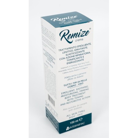 Interfarmac Remize Crema Corpo Idratante ed Emolliente 100 ml per pelle secca e sensibile Interfarmac Remize Crema Corpo Idratante ed Emolliente 100 ml per pelle secca e sensibile