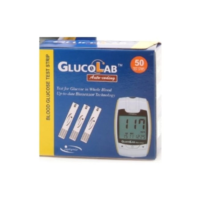 Strisce Biosana Glucolab Auto Coding 50 pezzi per misurazione glicemia precisa e affidabile Strisce Biosana Glucolab Auto Coding 50 pezzi per misurazione glicemia precisa e affidabile