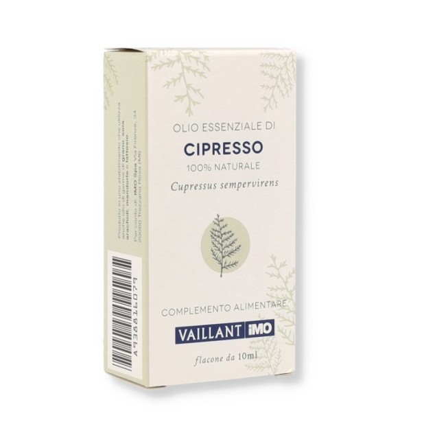 Olio Essenziale di Cipresso Vaillant 10 ml - Puro e naturale per aromaterapia e benessere