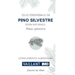 Olio Essenziale Puro di Pino Silvestre Vaillant 10 ml per aromaterapia e diffusione ambientale