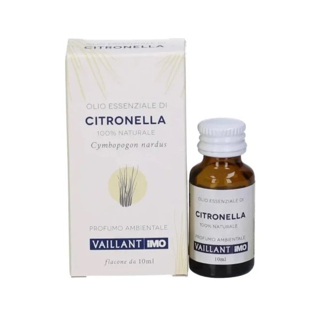 Olio Essenziale Vaillant Citronella 10 ml - Puro e naturale per aromaterapia e benessere Olio Essenziale Vaillant Citronella 10 ml - Puro e naturale per aromaterapia e benessere