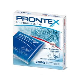 Safety Prontex Cuscinetto In Gel Riutilizzabile Double Therm 11x11cm per terapia caldo e freddo