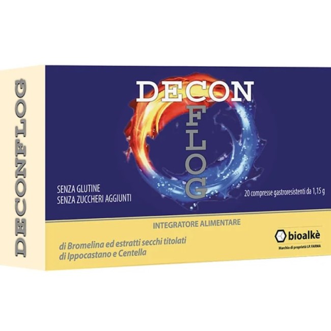 I.P. Farma Deconflog 20 Compresse per la circolazione e il benessere delle gambe