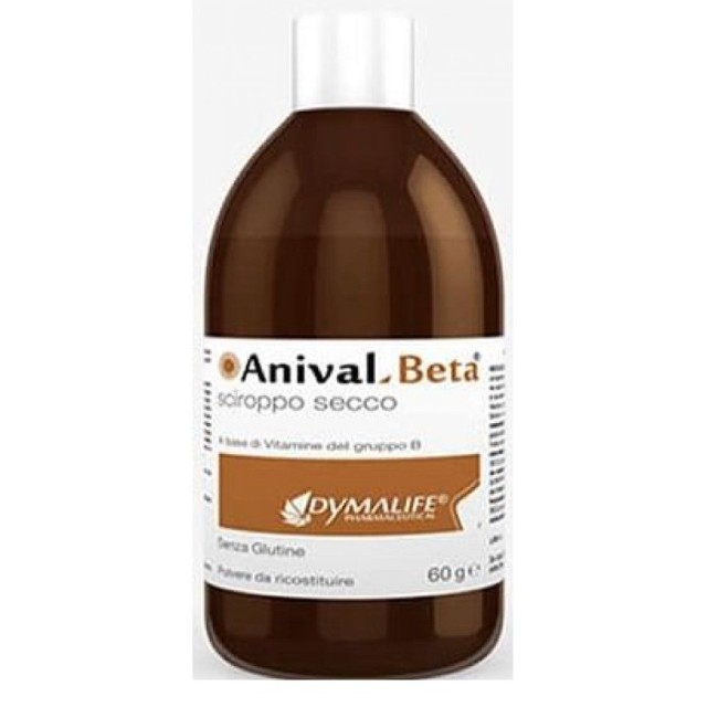 Dymalife Anival Beta Sciroppo Secco 60g - Integratore di vitamine e sali minerali Dymalife Anival Beta Sciroppo Secco 60g - Integratore di vitamine e sali minerali