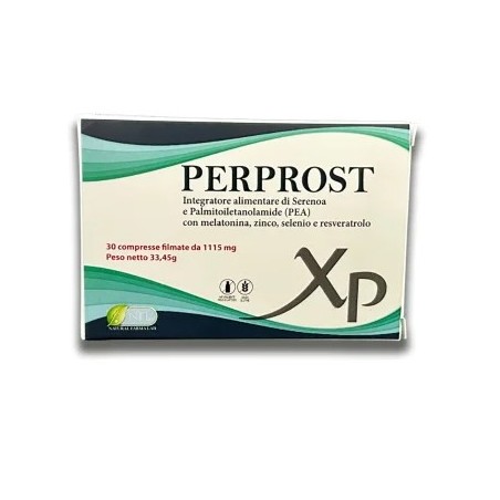 Natural Farma Lab Perprost 30 Compresse - Integratore per il benessere della prostata