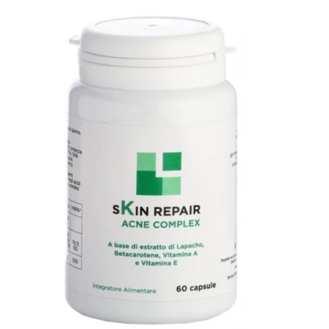 RG Pharma Skin Repair Acne Complex - Integratore per pelle a tendenza acneica 60 capsule RG Pharma Skin Repair Acne Complex - Integratore per pelle a tendenza acneica 60 capsule
