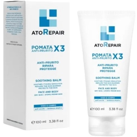 Atorepair Pomata Antiprurito 100ml per dermatite atopica e pelli sensibili con prurito intenso
