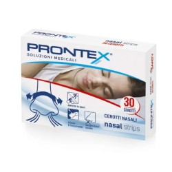 Safety Nasal Strips confezione da 30 cerotti nasali per respirare meglio e ridurre il russamento