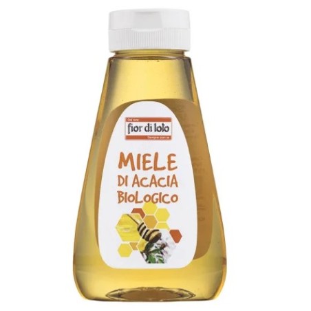 Miele di Acacia Biologico Biotobio in pratico flacone squeeze per dolcificare naturalmente Miele di Acacia Biologico Biotobio in pratico flacone squeeze per dolcificare naturalmente