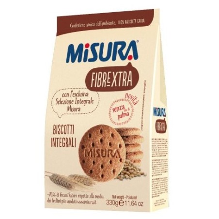 Colussi Misura Frollini Fibre Extra 330g - Biscotti ricchi di fibre con crusca e avena Colussi Misura Frollini Fibre Extra 330g - Biscotti ricchi di fibre con crusca e avena