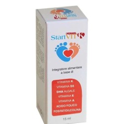 Buono Italia Startvit 15 Ml - Integratore vitaminico in gocce per bambini con contagocce