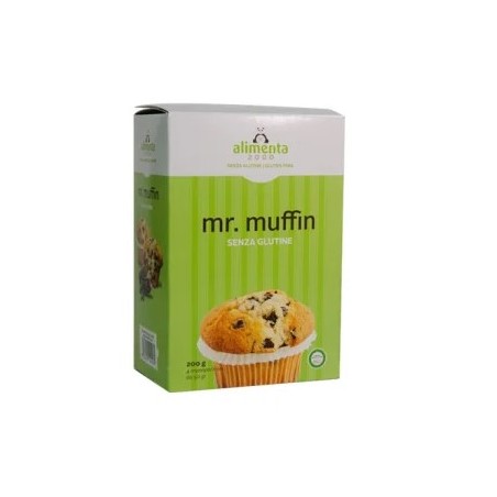 Mr Muffin Alimenta 2000 200g - Muffin senza glutine soffice e delizioso per celiaci