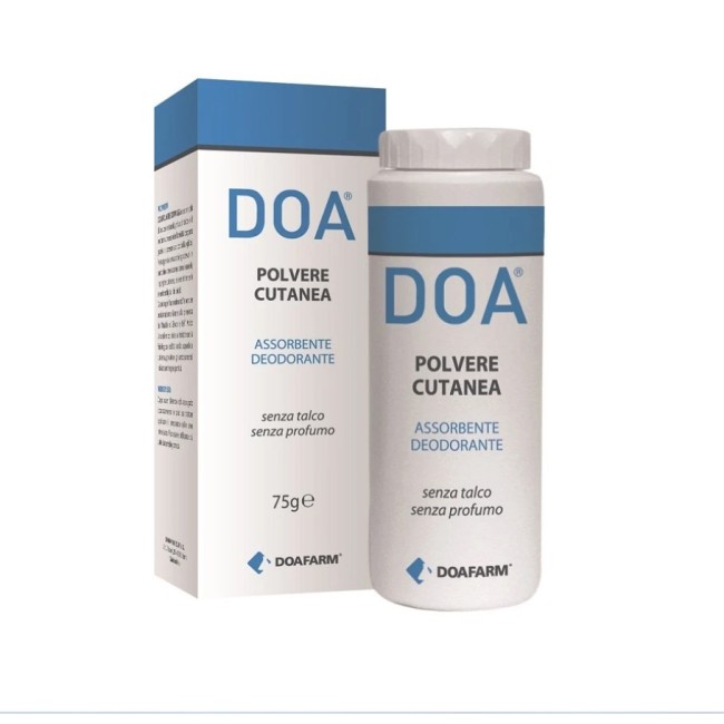 Doafarm Doa Polvere Cutanea 75g - Protezione delicata per pelli sensibili e zona pannolino