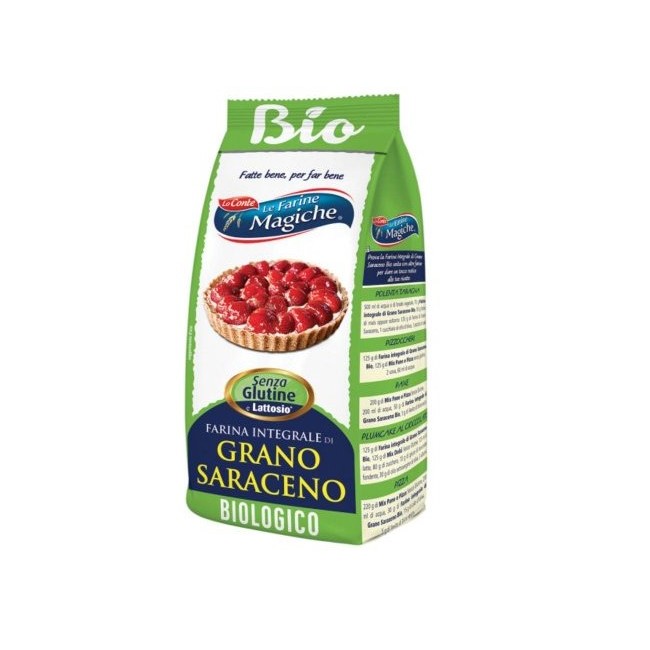 Ipafood Farina Mix Grano Saraceno Biologico 500g - Senza glutine, certificata biologica Ipafood Farina Mix Grano Saraceno Biologico 500g - Senza glutine, certificata biologica